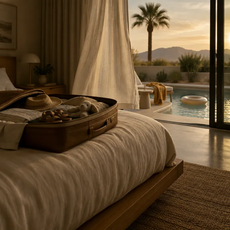 Where to find the best family hotel in Palm Springs, CA for a refined desert escape
