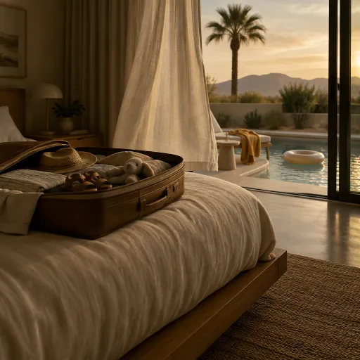 Where to find the best family hotel in Palm Springs, CA for a refined desert escape