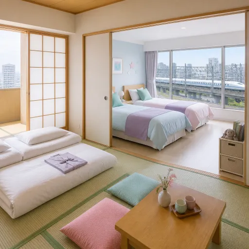 Family Hotels in Japan: Ryokan Futons, Shinkansen Views, and Tokyo's Best Connecting Suites