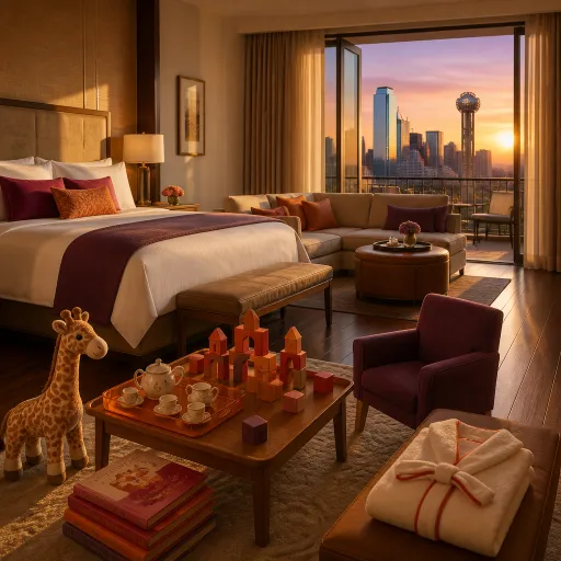 Elegant kid friendly hotels in Dallas for refined family stays